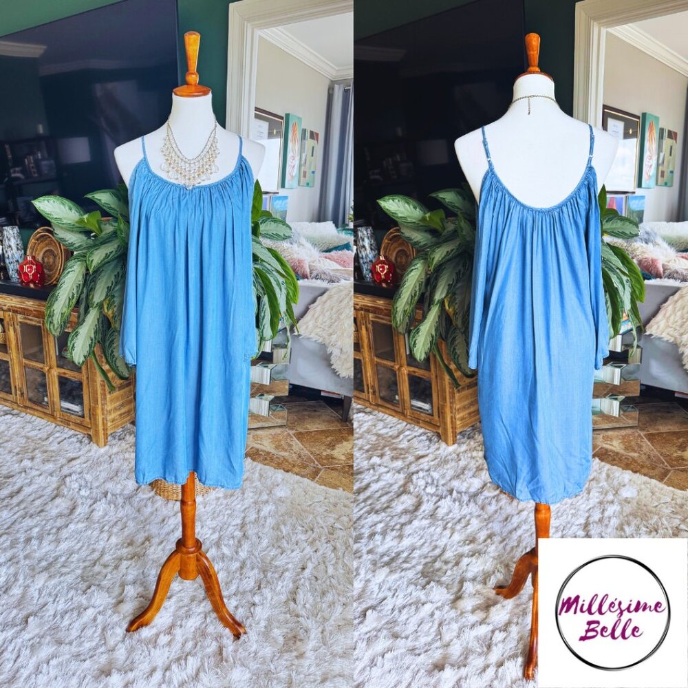 Karen Kane Denim Tunic Dress